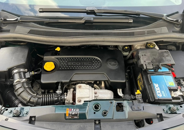 Opel Meriva cena 21700 przebieg: 130000, rok produkcji 2014 z Leszno małe 137